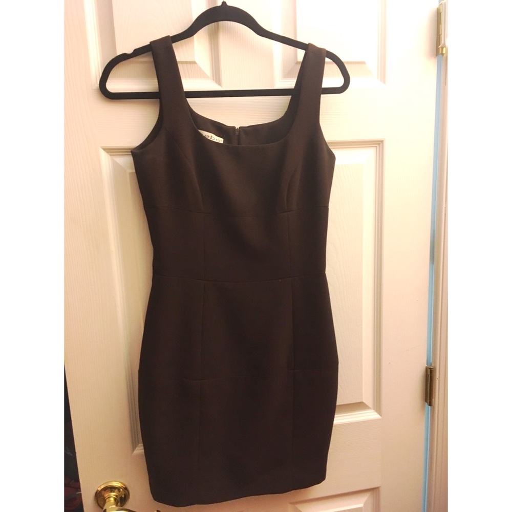 Dark brown, Bebe bodycon form fitting dress